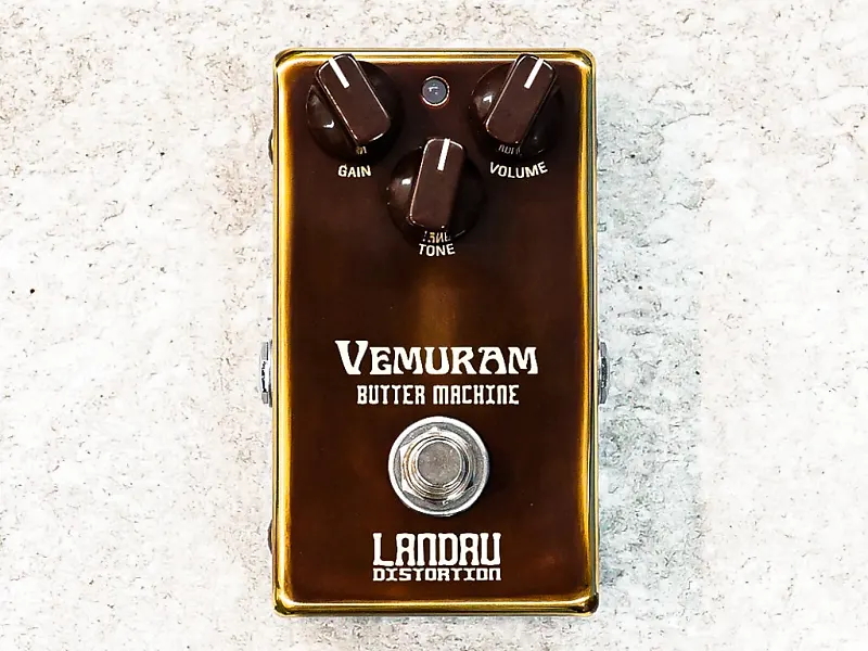 ギター Vemuram Butter Machine Landau model Vemuram Butter Machine Michael Landau Signature OD