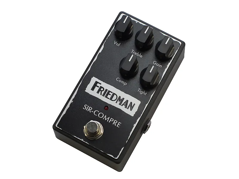 compressor and overdrive pedal Friedman Sir Compre with Style:Silver POP For the boost side Piano Pedals, What Do
