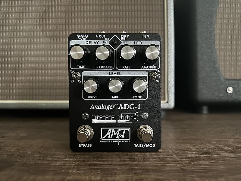 delay pedale Asheville Music Tools ADG-1 Analog Delay LTD Black Edition