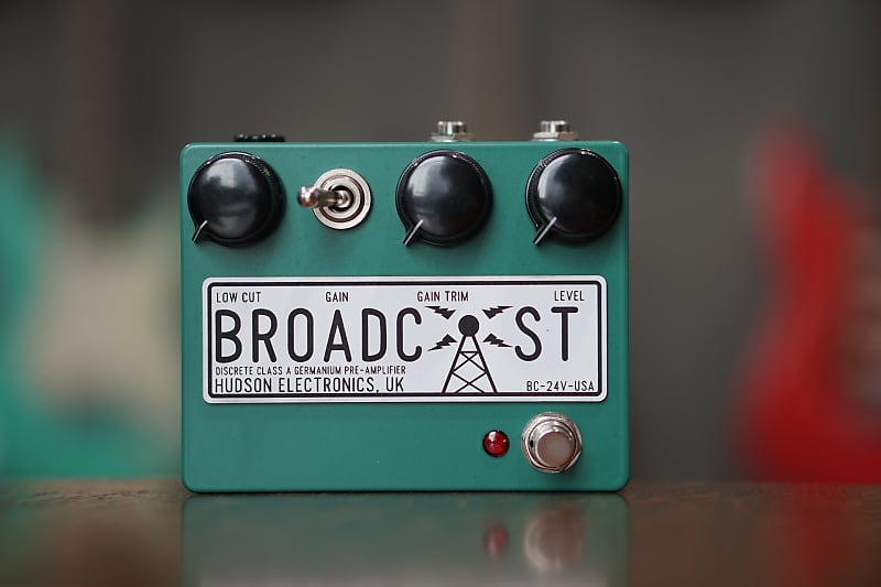 broadcast pedal guitar Hudson Electronics Broadcast Limited Edition 24V