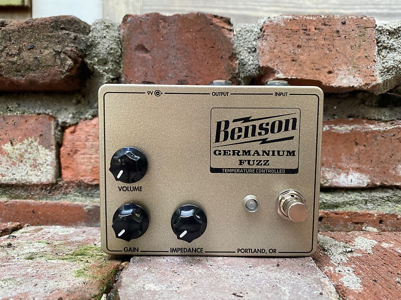 germanium fuzz pedals Benson Germanium Fuzz Limited Edition Champagne Sparkle