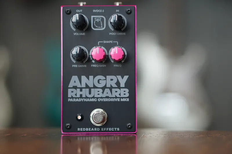 angry rhubarb pedal RedBeard Effects ANGRY RHUBARB PARADYNAMIC OVERDRIVE MKII