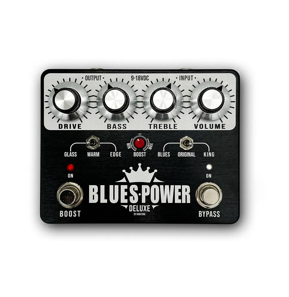 pedal king of tone Guitar Blues Power Deluxe Color:Blau-Versand innerhalb von 24 Stunden Cycling tourism in Mallorca Fischer EM 1724 Its unique Mid