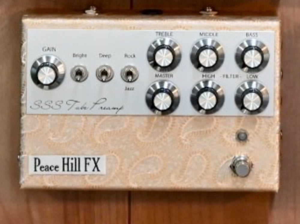ギター Peace Hill FX SSS Tube Preamp Peace Hill Fx SSS Tube Preamp
