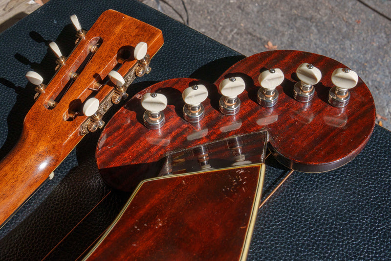 Rare, Holy Grail 1913 Larson Dyer Style 8 Harp Guitar