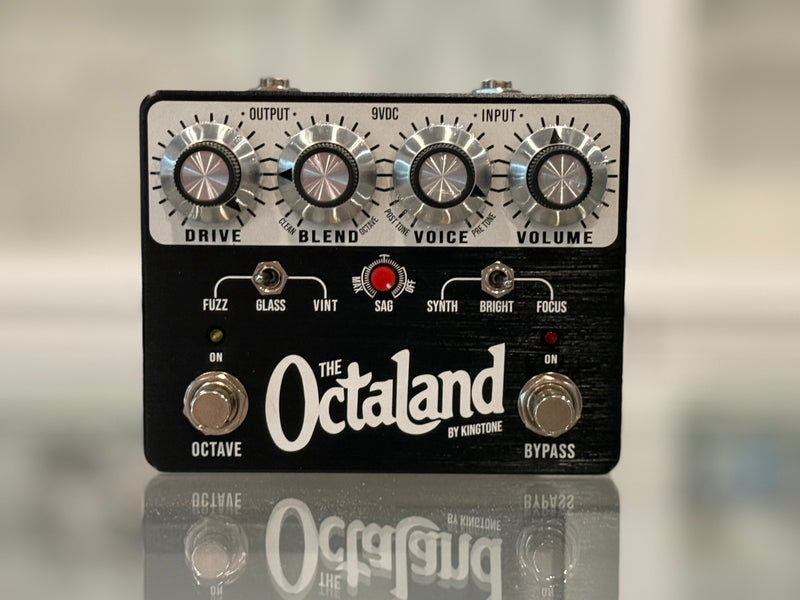 octaland pedal King Tone Guitar Octaland V3 Dual Octave Pedal