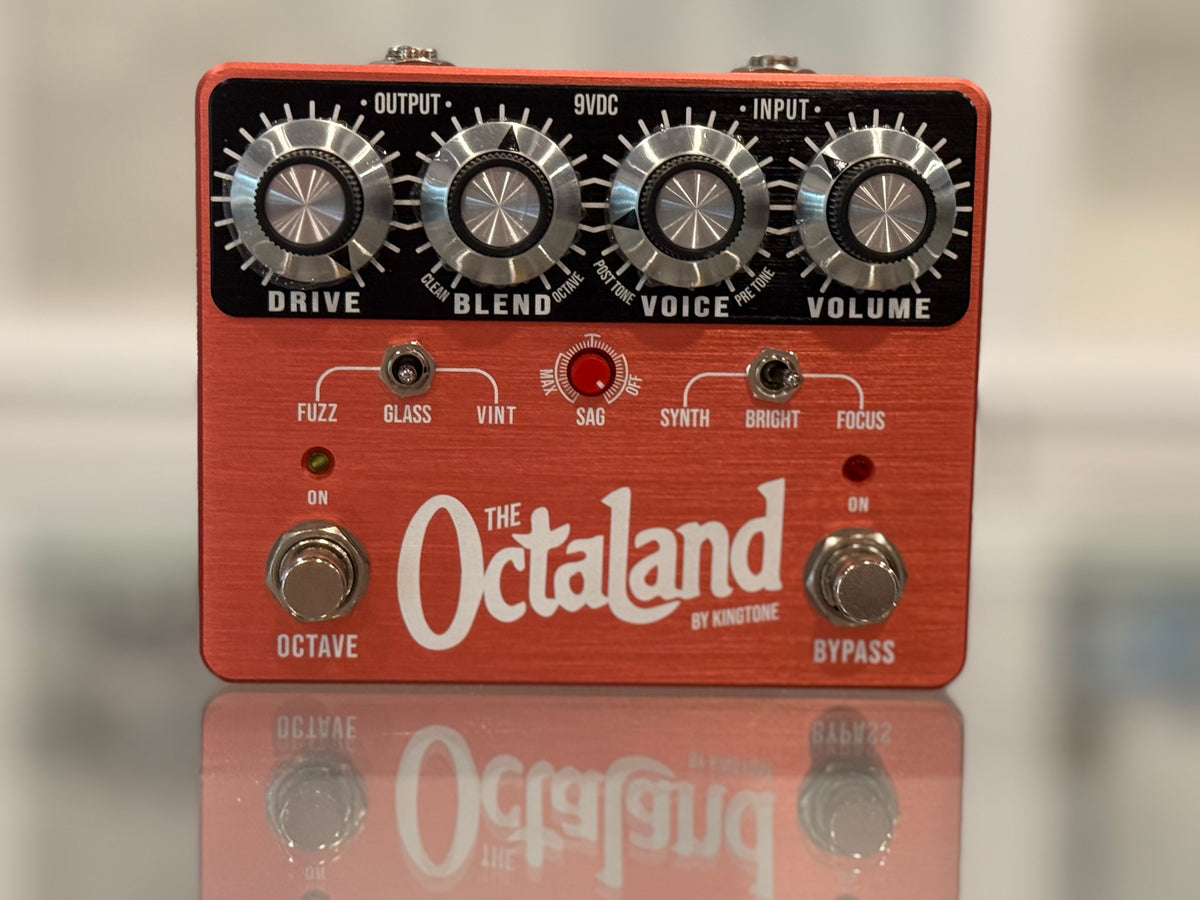 新品未使用 King Tone Guitar OCTALAND King Tone Guitar Octaland V3 Dual Octave Pedal