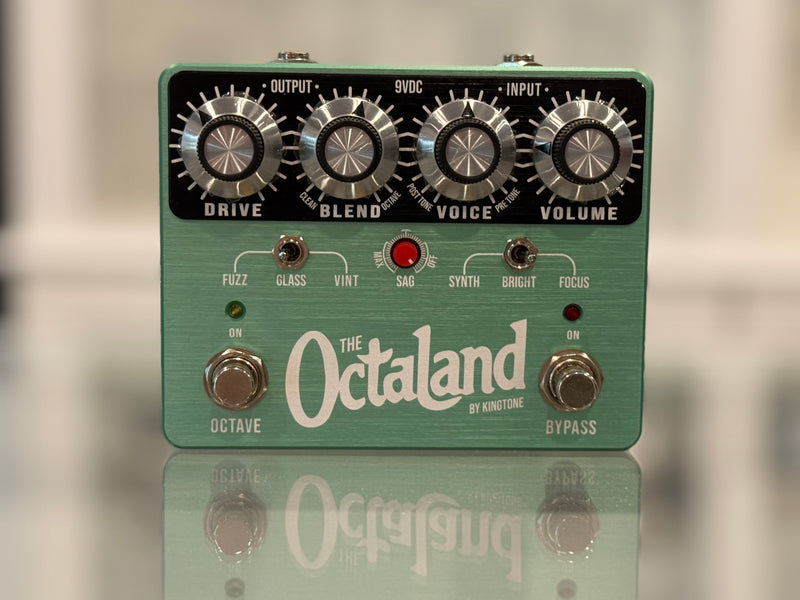 guitar octaver pedal King Tone Guitar Octaland V3 Dual Octave Pedal