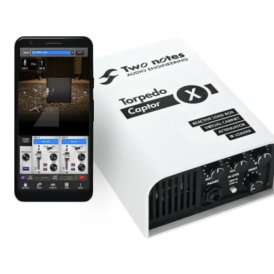 Two Notes Torpedo Captor X 8ohm Stereo Reactive Load Box / Attenuator