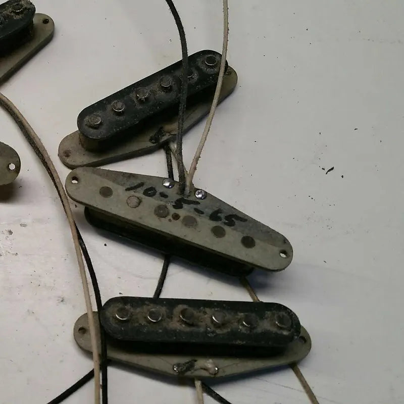 Brandonwound S-60's Aged Strat Pickup Set