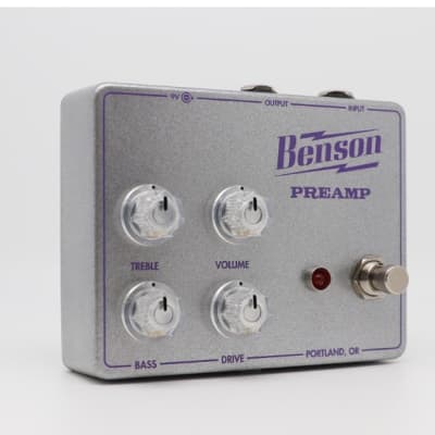 Benson Amps Preamp Pedal AIFG Exclusive Silver Sparkle