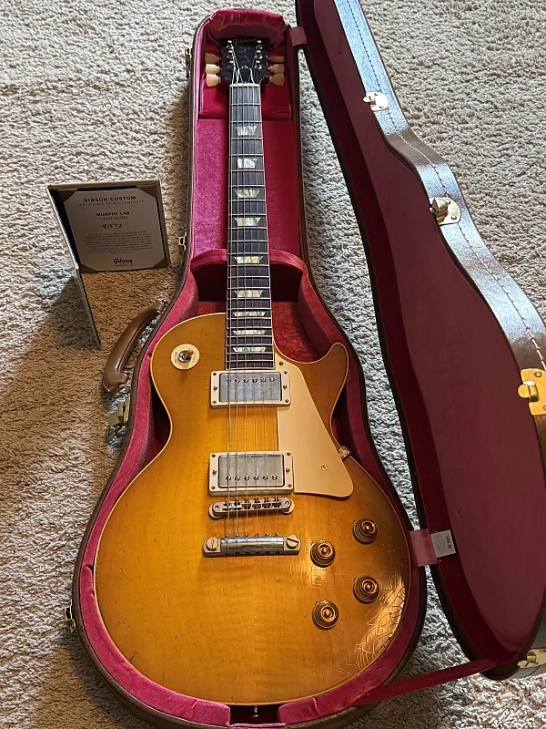 Gibson Custom Shop Murphy Lab '58 Les Paul Standard Reissue Light Aged