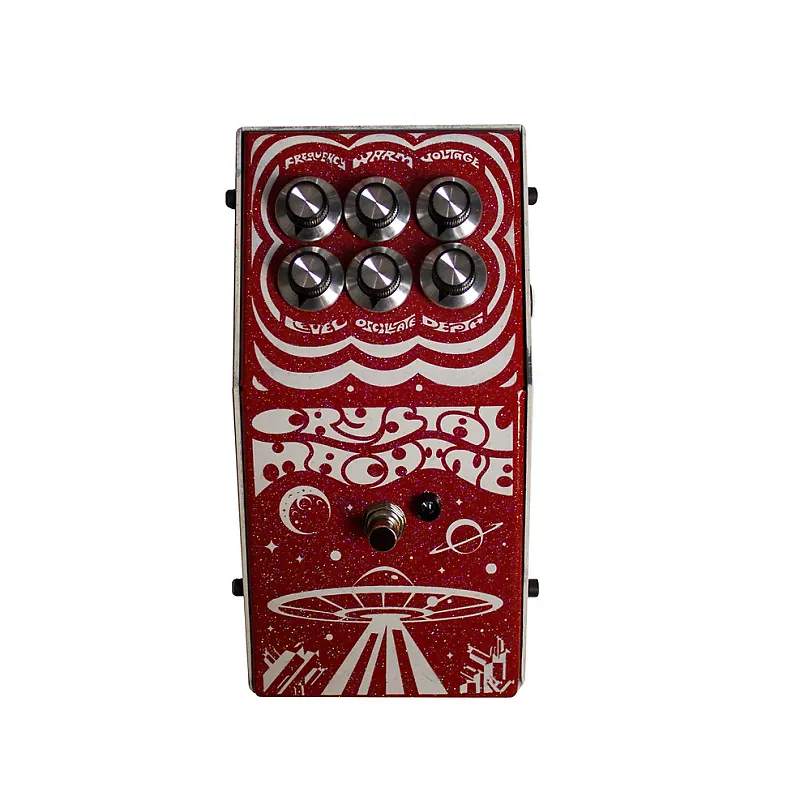 Lo-Fi Mind Effects Crystal Machine White Over Red