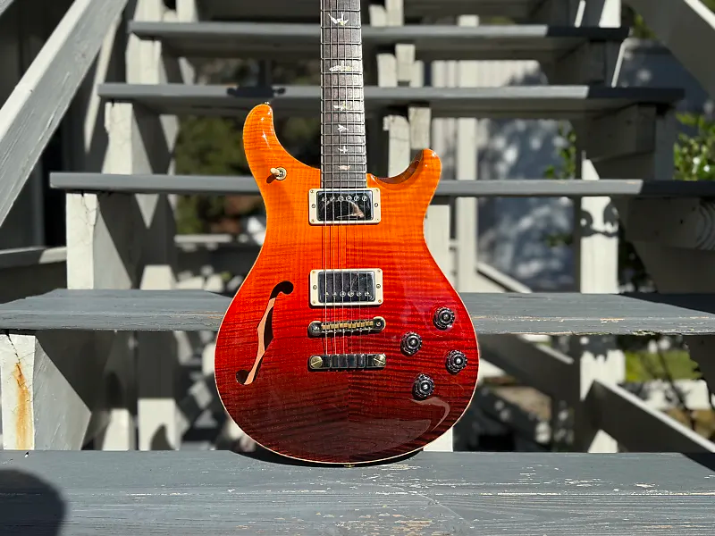 PRS McCarty 594 Semi-Hollow LTD Brazilian Rosewood Neck 10-Top