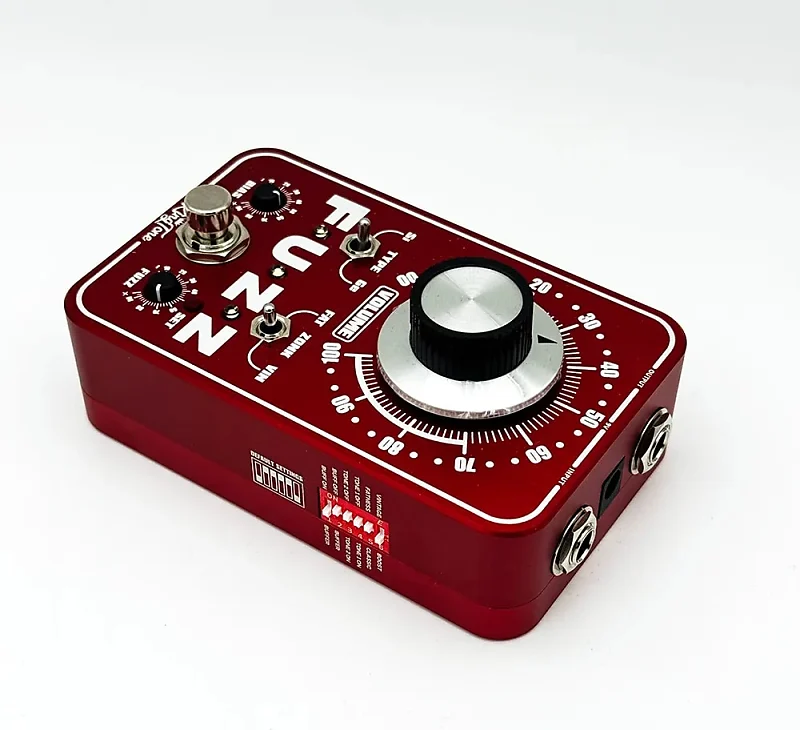 King Tone Guitar MiniFuzz LTD edition Red