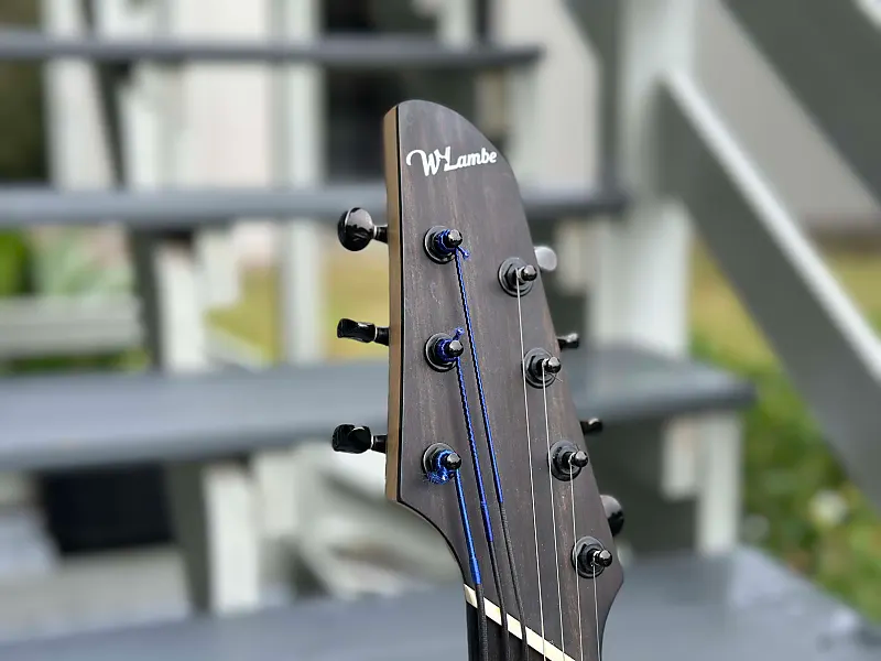 Wes Lambe Charlie Hunter-style hybrid 7-string dual output