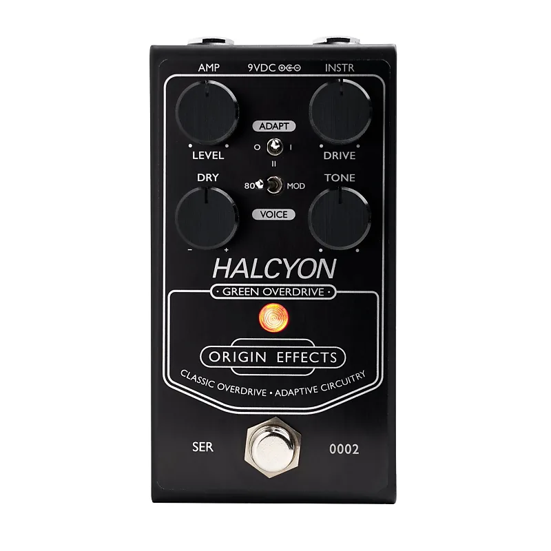 Origin Effects Halcyon Green Overdrive Limited Black Edition
