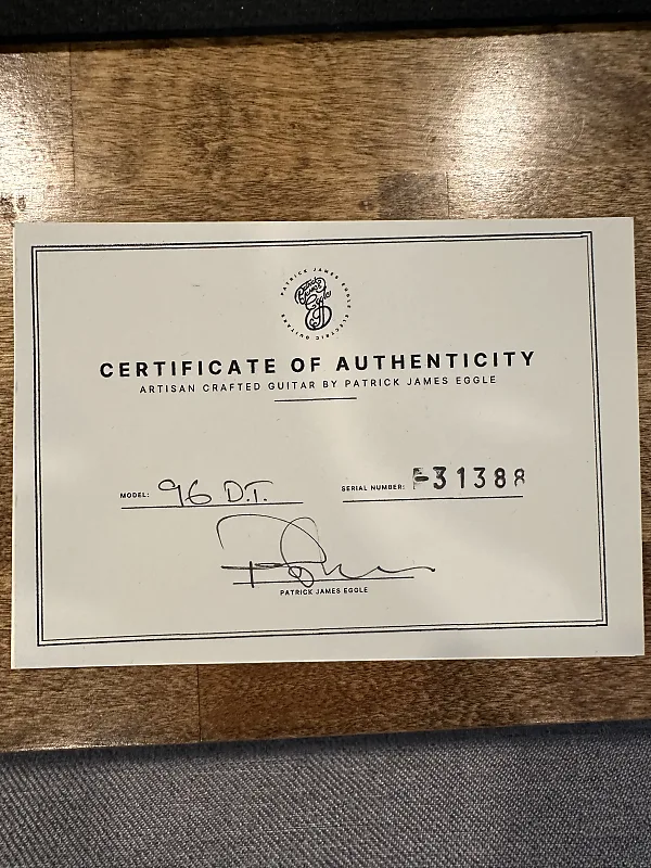 Patrick James Eggle Custom 96 Drop Top