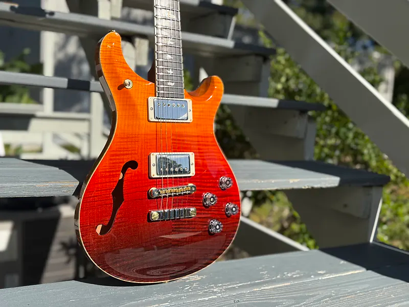 PRS McCarty 594 Semi-Hollow LTD Brazilian Rosewood Neck 10-Top