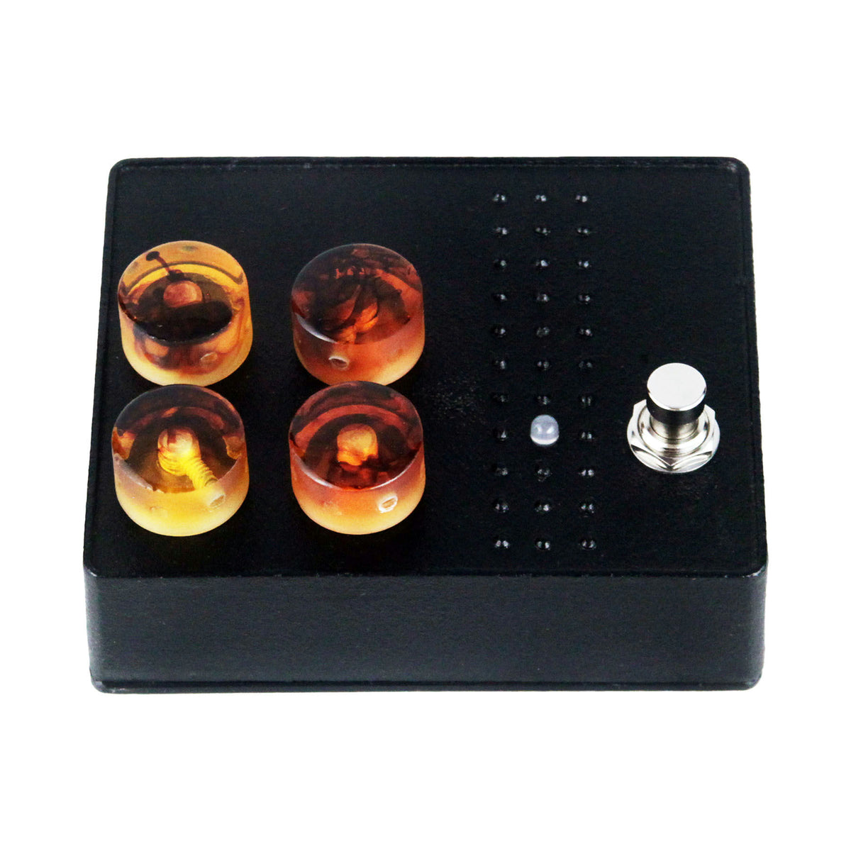 Benson Amps Cast Iron Stonk Box 南部鉄器ファズ Benson special run STONK BOX cast iron!