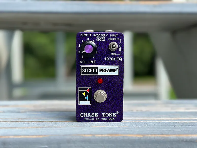 Chase Tone Secret Preamp Custom Shop Gypsy Purple