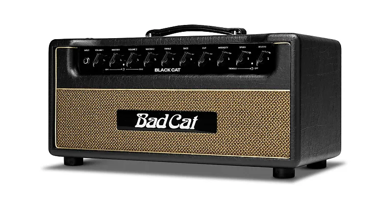 Bad Cat Black Cat Handwired Series 2-Channel 20-Watt Guitar Amp Head