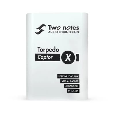 Two Notes Torpedo Captor X 16ohm Stereo Reactive Load Box / Attenuator