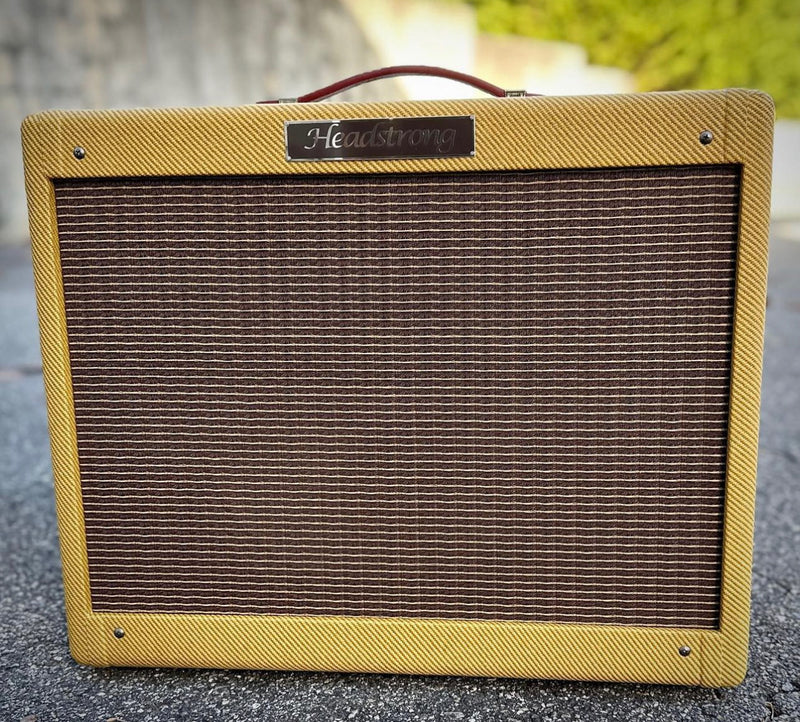 Headstrong Amps Blue Lamp 112 Tweed Delixe