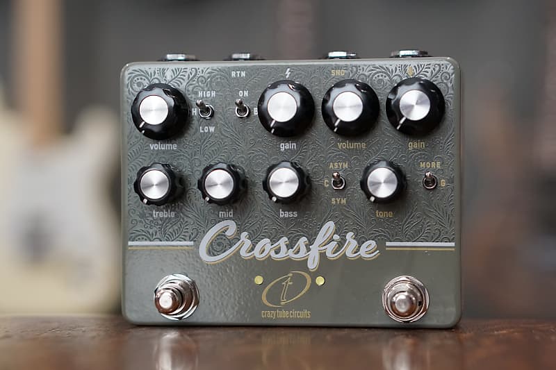 crossfire pedal Crazy Tube Circuits Crossfire (CTC/Crazy Tube) overdrive