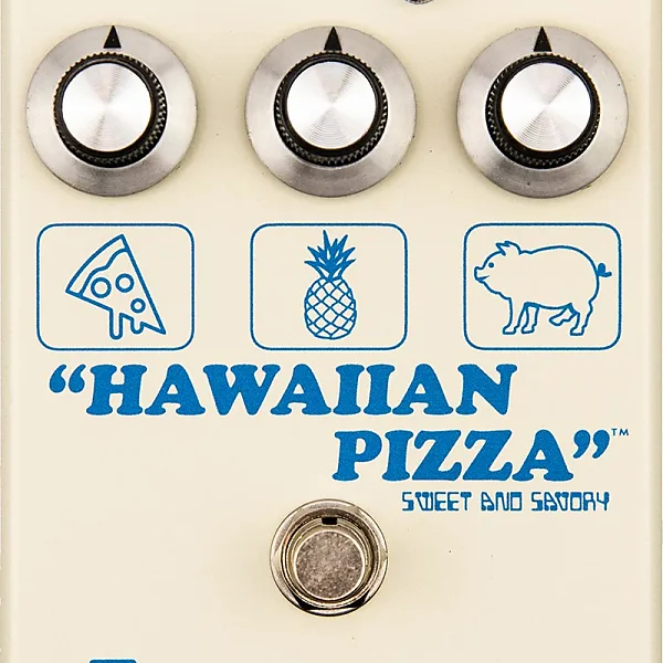 ギター Caroline Guitar Company Hawaiian Pizza Caroline Guitar Companyの新作は、 ”甘く、香ばしい”ファズ・ドライブ