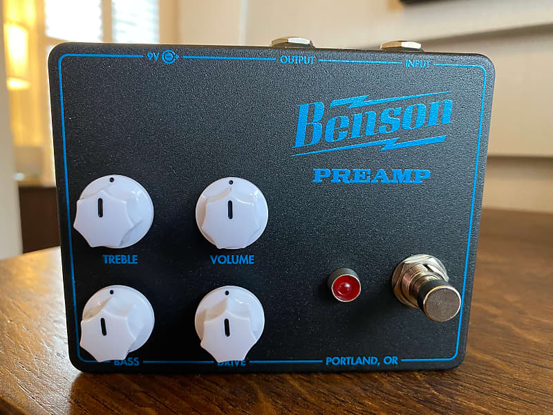 Benson Amps Preamp Pedal exclusive AIFG ocean turquoise colorway
