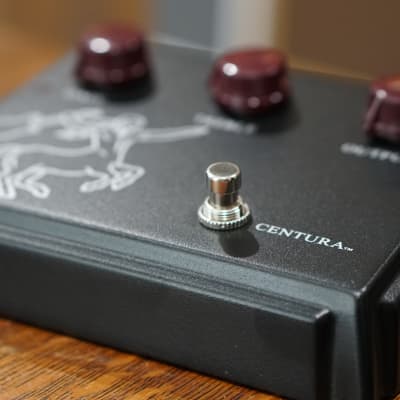 ceriatone pedal Ceriatone Centura Professional Overdrive Black w/ Horse