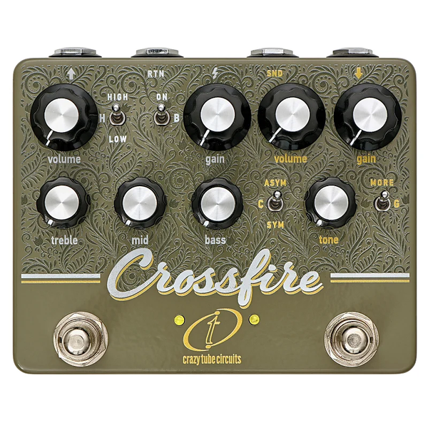ギター Crazy Tube Circuits Crossfire Crazy Tube Circuits Crossfire