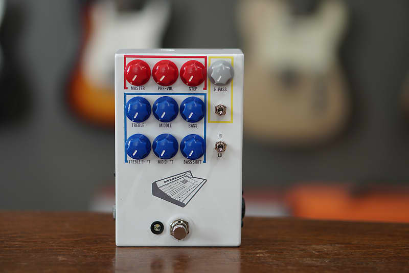 jhs pedals colour box v2 JHS Colour Box Preamp Pedal V2